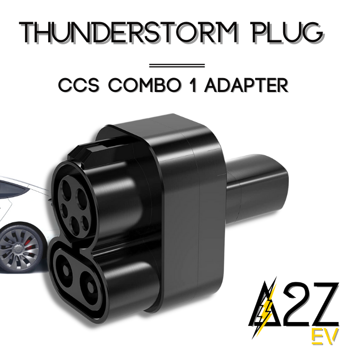 Adaptateur de charge rapide CCS combo pour Tesla- Thunderstorm de A2Z